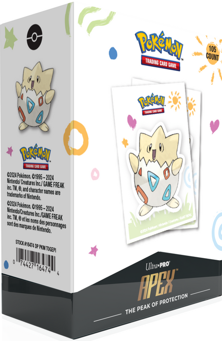 Ultra Pro Apex Deck Protector Sleeves Pokemon Togepi