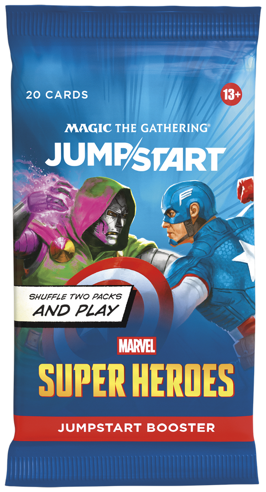 Magic The Gathering Marvel Super Heroes Jumpstart Booster Box/Case - Pastime Sports & Games