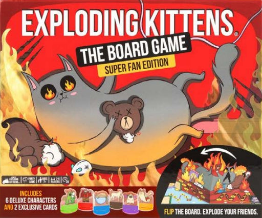 Exploding Kittens The Board Game Premium Edition - Pastime Sports & Games