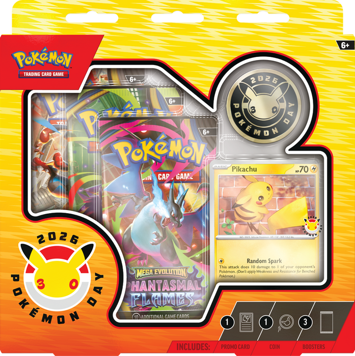 Pokemon Day 2026 Collection Box/Case - Pastime Sports & Games