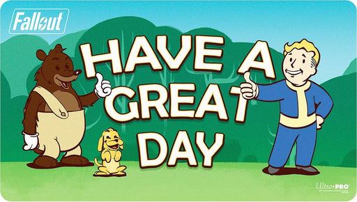 Ultra Pro Magic The Gathering Playmat Vault Boy Have A Great Day - Pastime Sports & Games