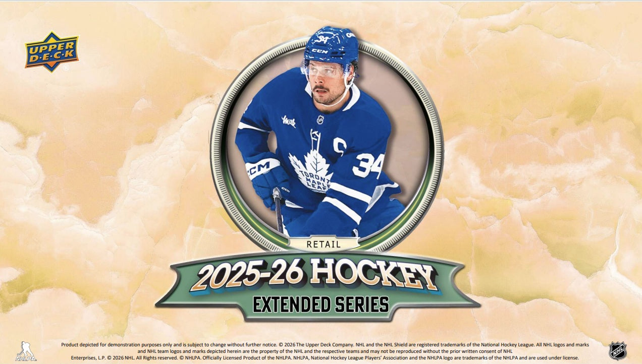 2025/26 Upper Deck Extended Series NHL Hockey Blaster Box/Case - Pastime Sports & Games