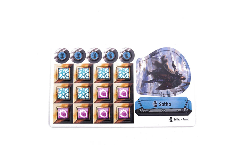 Gloomhaven Mercenary Pack Satha Mayor Of Frosthaven