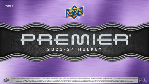 2023/24 Upper Deck Premier NHL Hockey Hobby Box / Case PRE ORDER