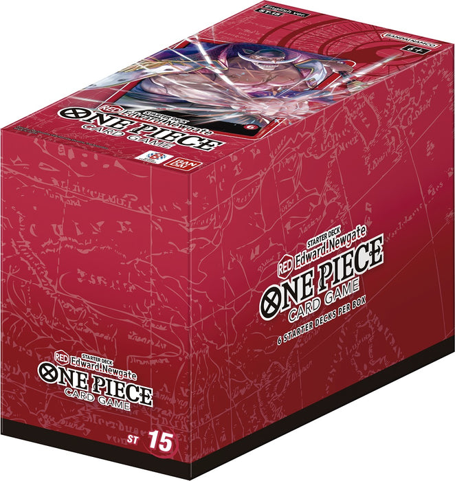 One Piece Card Game ST15 Starter Deck Red Edward Newgate