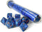 Borealis 7-Piece Dice Set Midnight/Copper - Pastime Sports & Games