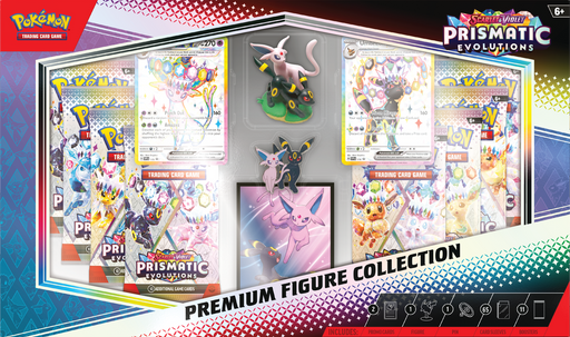 Pokemon Prismatic Evolutions Premium Figure Collection - Pastime Sports & Games