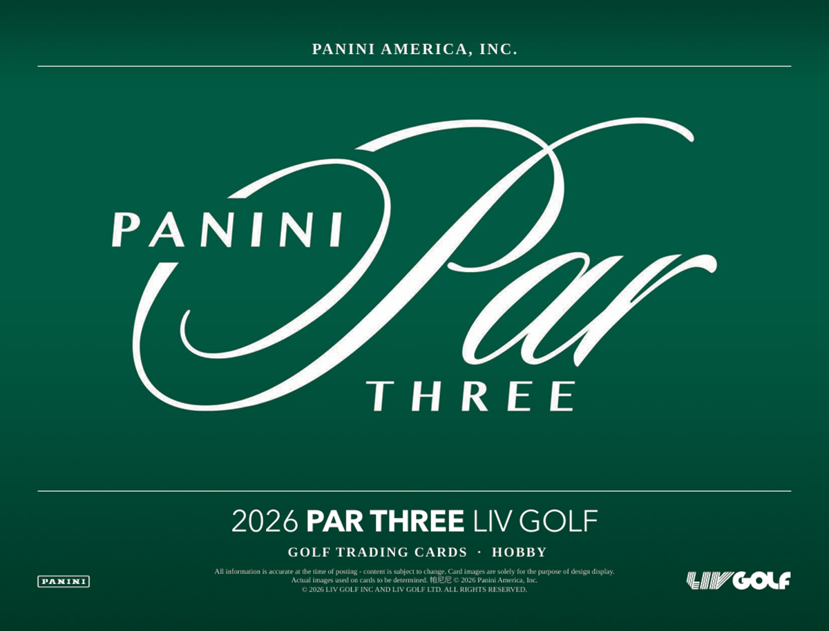2026 Panini Par Three LIV Golf Hobby Box PRE ORDER