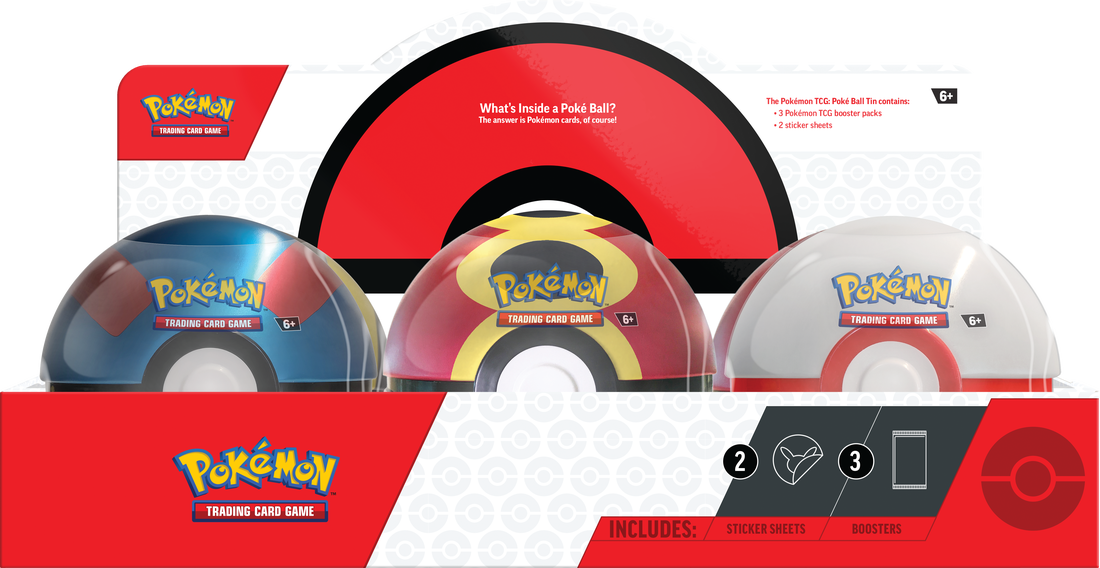 Pokemon 2025 Q4 Pokeball Tin/Case