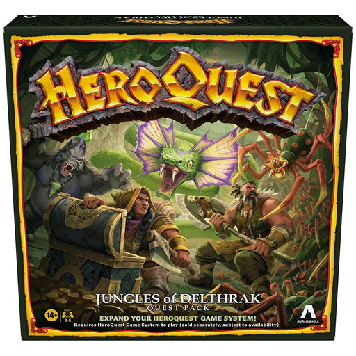 Hero Quest Jungles Of Delthrack Quest Pack