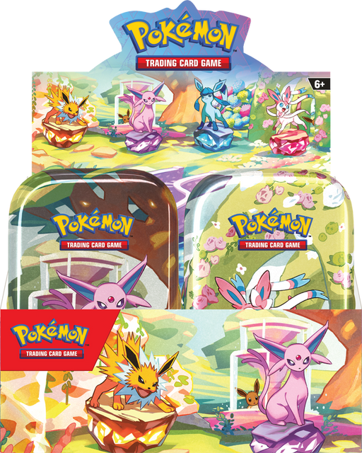 Pokemon Prismatic Evolutions Mini Tins - Pastime Sports & Games