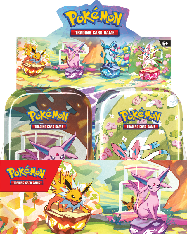 Pokemon Prismatic Evolutions Mini Tins - Pastime Sports & Games