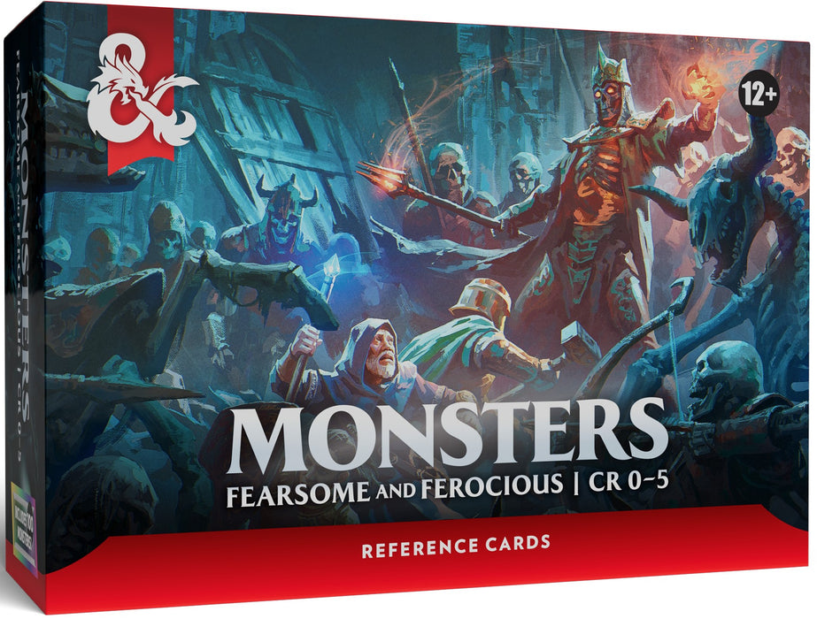Dungeons & Dragons Trove Monsters Fearsome and Ferocious Reference Cards