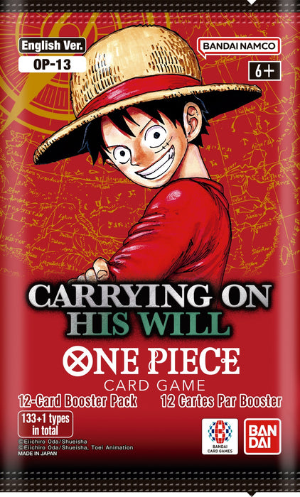 One Piece Card Game Carrying on His Will Booster Box/Case
