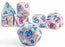 Festive 7-Piece Mega-Hedral Dice Set Pop Art With Blue (CHX22544)