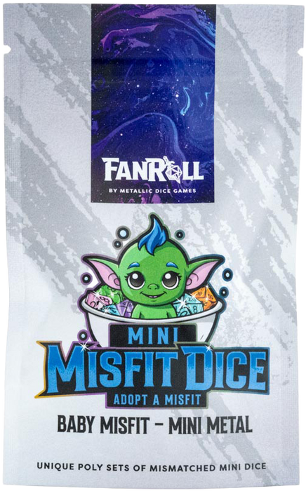 Misfits Dice Adopt A Misfit Mystery 7-Piece Mini Dice Set - Pastime Sports & Games