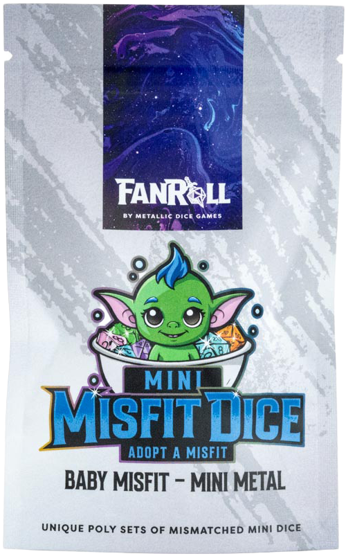 Misfits Dice Adopt A Misfit Mystery 7-Piece Mini Dice Set - Pastime Sports & Games