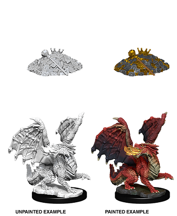 Nolzur's Marvelous Miniatures Red Dragon Wyrmling (73851) - Pastime Sports & Games