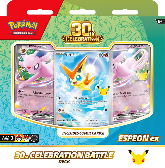 Pokemon Battle Deck 30th Celebration Espeon Ex/Umbreon Ex PRE ORDER