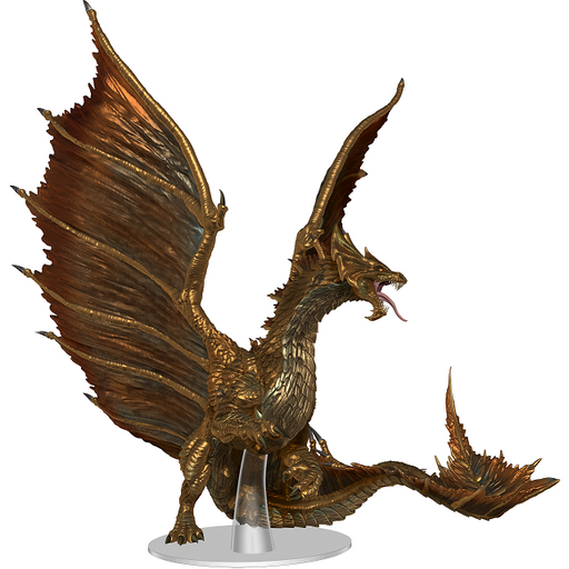Icons of the Realms Adult Brass Dragon (96228) - Pastime Sports & Games