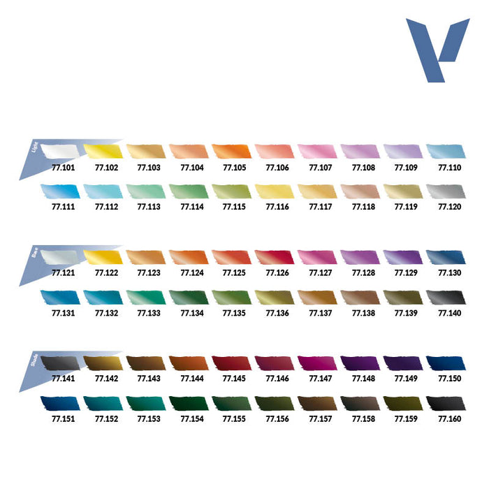 Vallejo True Metallic Metal Core Set