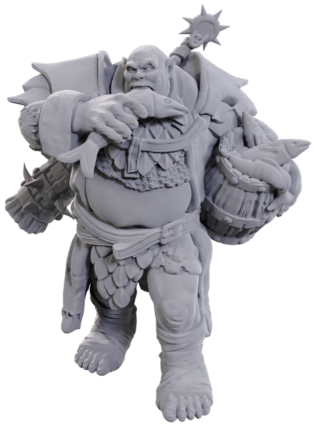 Nolzur's Marvelous Miniatures Ogre Soldier - Pastime Sports & Games