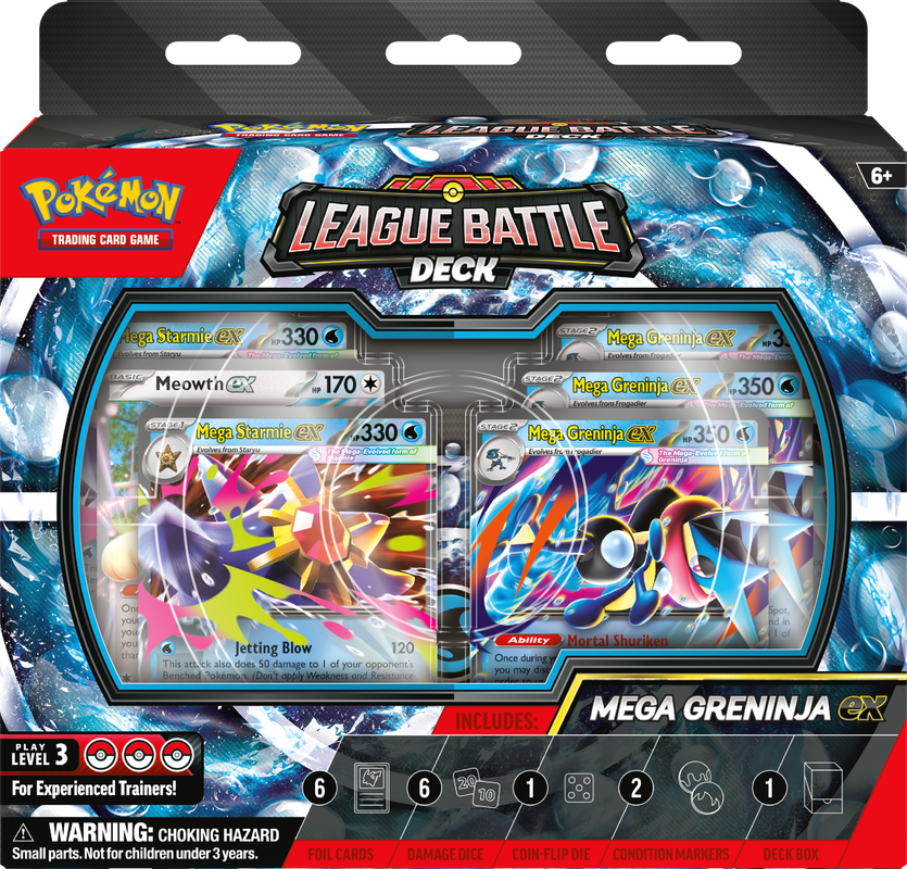 Pokemon League Battle Deck Mega Greninja EX PRE ORDER