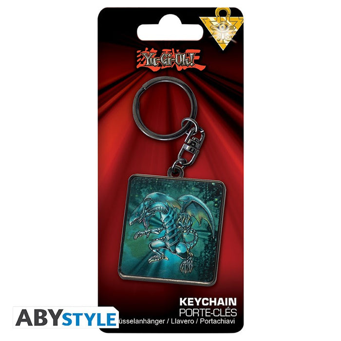 Yu-Gi-Oh! Blue-Eyes White Dragon Keychain - Pastime Sports & Games