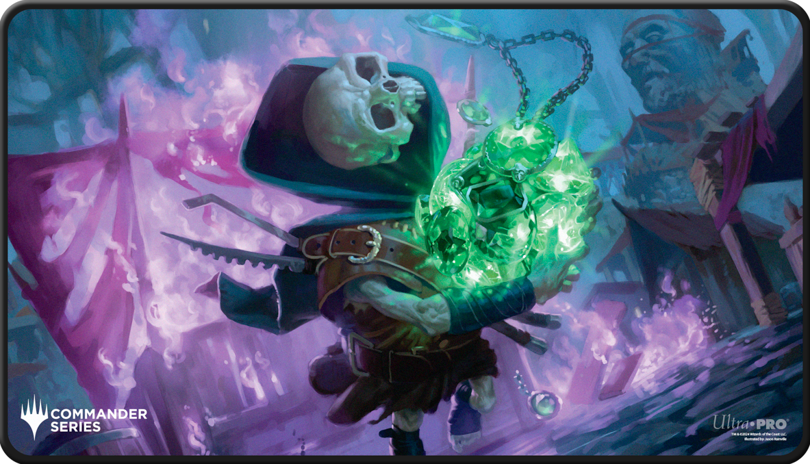 Ultra Pro Magic The Gathering Playmat Commander Series Three Color Shard Tinybones