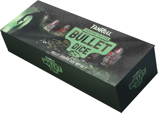 FanRoll 7-Piece Bullet Dice Set Vampire Hunter - Pastime Sports & Games
