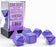 Speckled 7-Piece Polyhedral Dice Set Purple Passion