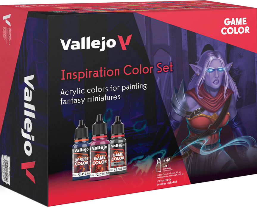 Vallejo Model Color Inspiration Color Set