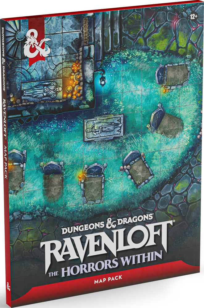 Dungeons & Dragons Ravenloft The Horrors Within Map Pack - Pastime Sports & Games