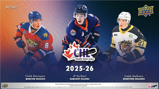 2025/26 Upper Deck SP Game Used CHL Hockey Blaster Box/Case - Pastime Sports & Games