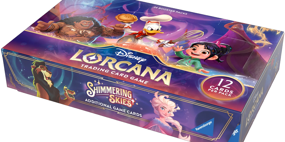 Disney Lorcana Shimmering Skies Booster Box– Pastime Sports & Games