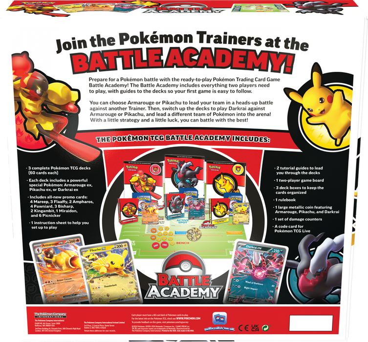 Pokemon Battle Academy 2024 - Pastime Sports & Games