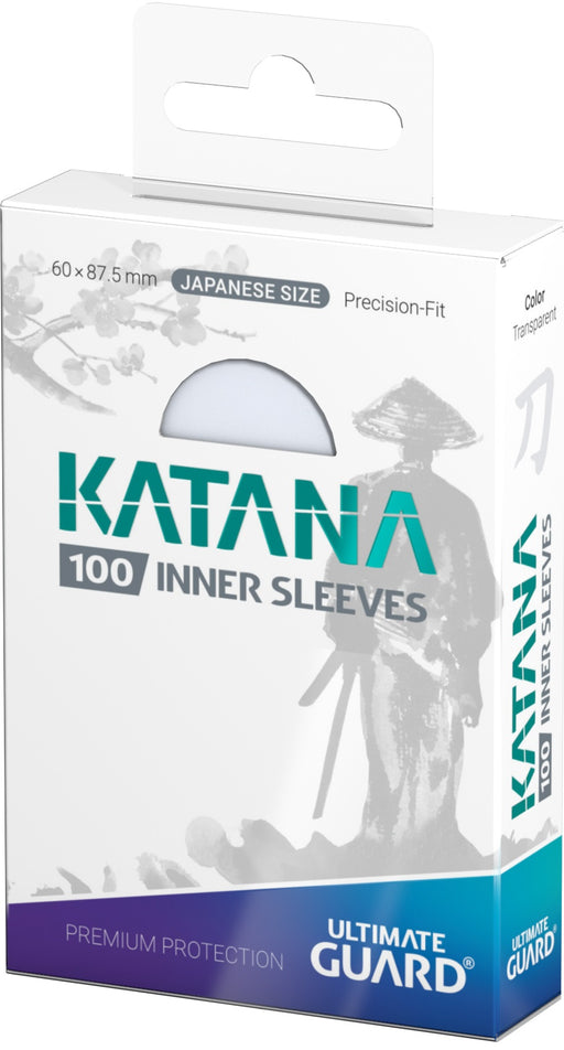 Katana 100 Japanese Inner Sleeves - Pastime Sports & Games