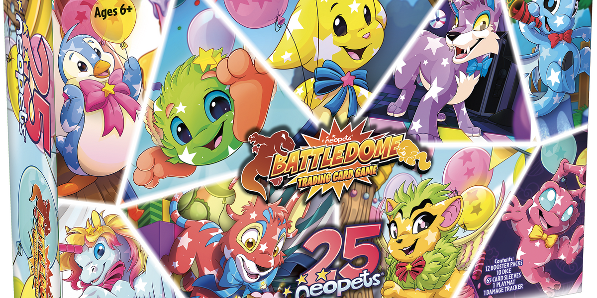 Neopets Battledome 25th Anniversary Celebration Box– Pastime