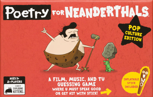 Poetry For Neanderthals Pop Culture Edition