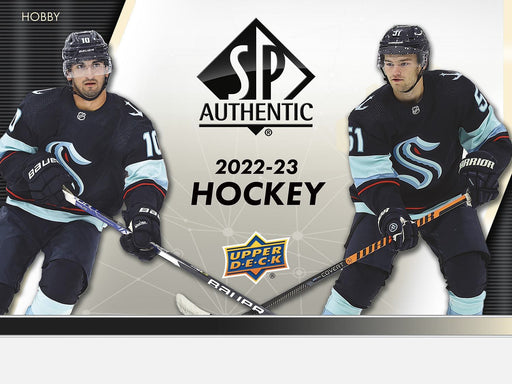 2022/23 Upper Deck SP Authentic NHL Hockey Hobby Box / Case - Pastime Sports & Games