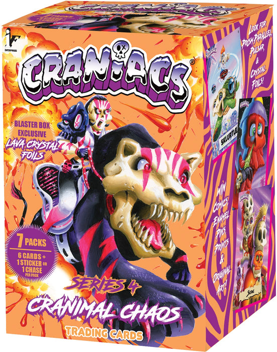 2026 Craniacs Series 4 Cranimal Chaos Blaster Box PRE ORDER