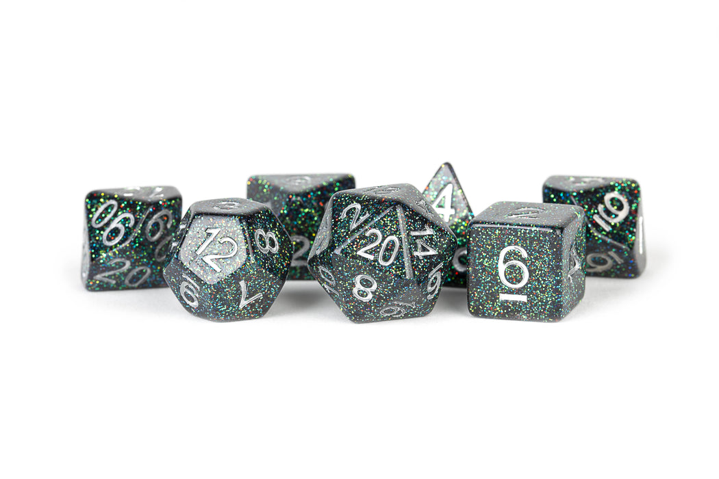 FanRoll 7-Piece Dice Set Astro Mica Inclusion - Pastime Sports & Games