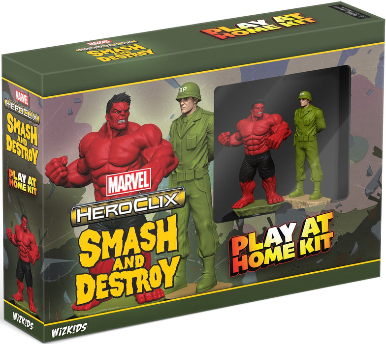 HeroClix Marvel Smash & Destroy Play At Home Kit - Pastime Sports & Games