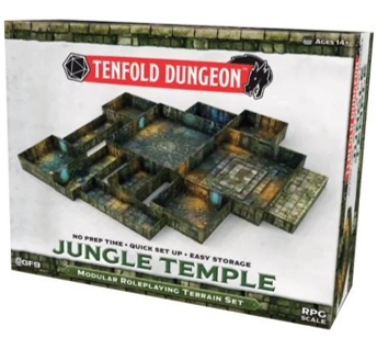 Tenfold Dungeon Terrain Set Jungle Temple PRE ORDER - Pastime Sports & Games