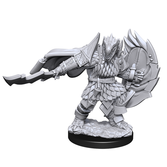Nolzur's Marvelous Miniatures Dragonborn Fighter Male (90303) - Pastime Sports & Games