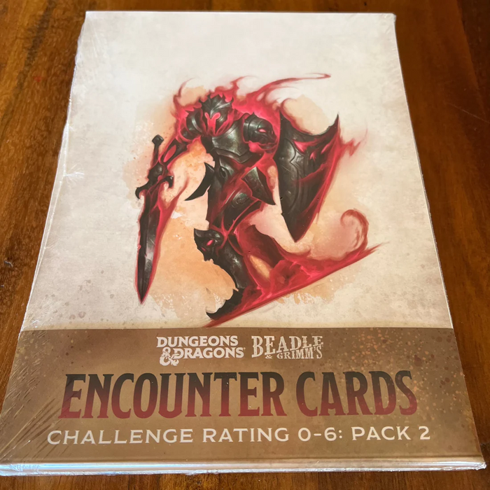Dungeons & Dragons Encounter Cards 0-6 Pack 2 - Pastime Sports & Games