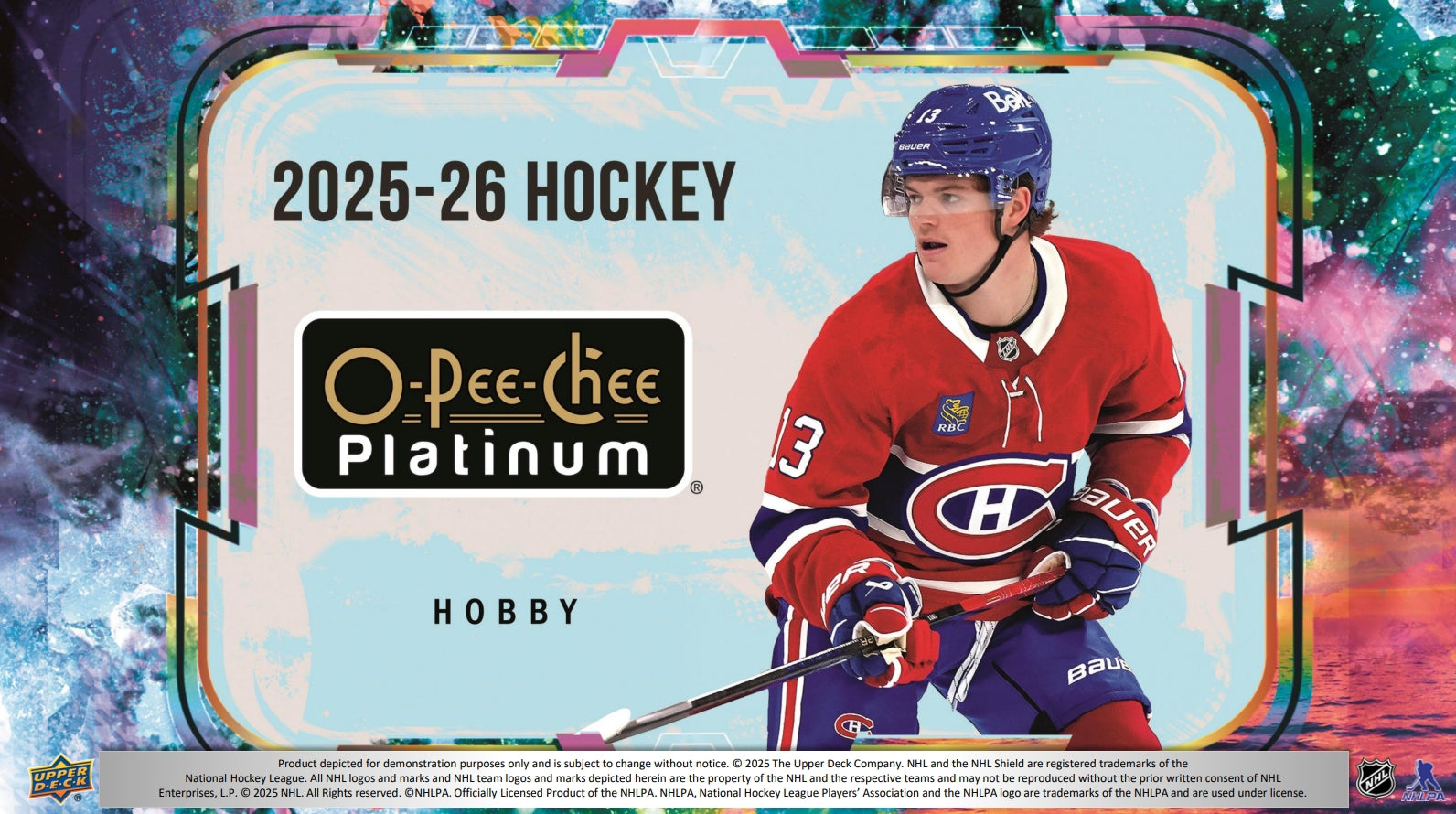 2025/26 Upper Deck O-Pee-Chee Platinum NHL Hockey Hobby Box/Case - Pastime Sports & Games