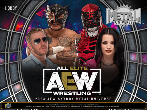 2023 Upper Deck AEW Skybox Metal Universe Hobby Box - Pastime Sports & Games