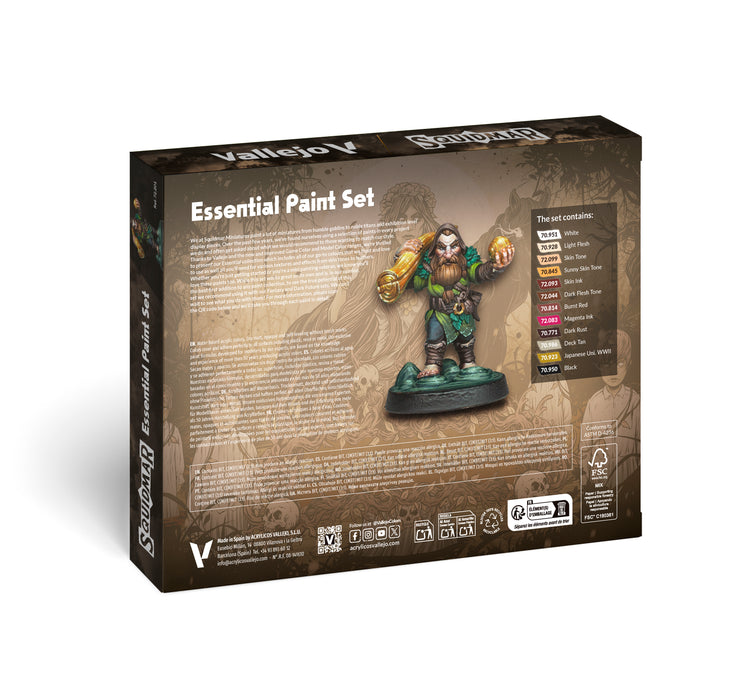 Squidmar Miniatures Essentials Paint Set