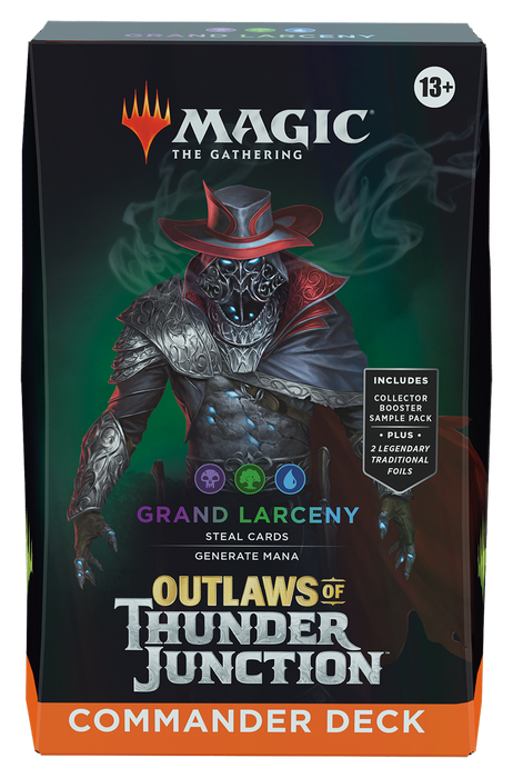 Magic The Gathering Outlaws Of Thunder Junction Commander Decks - Pastime Sports & Games